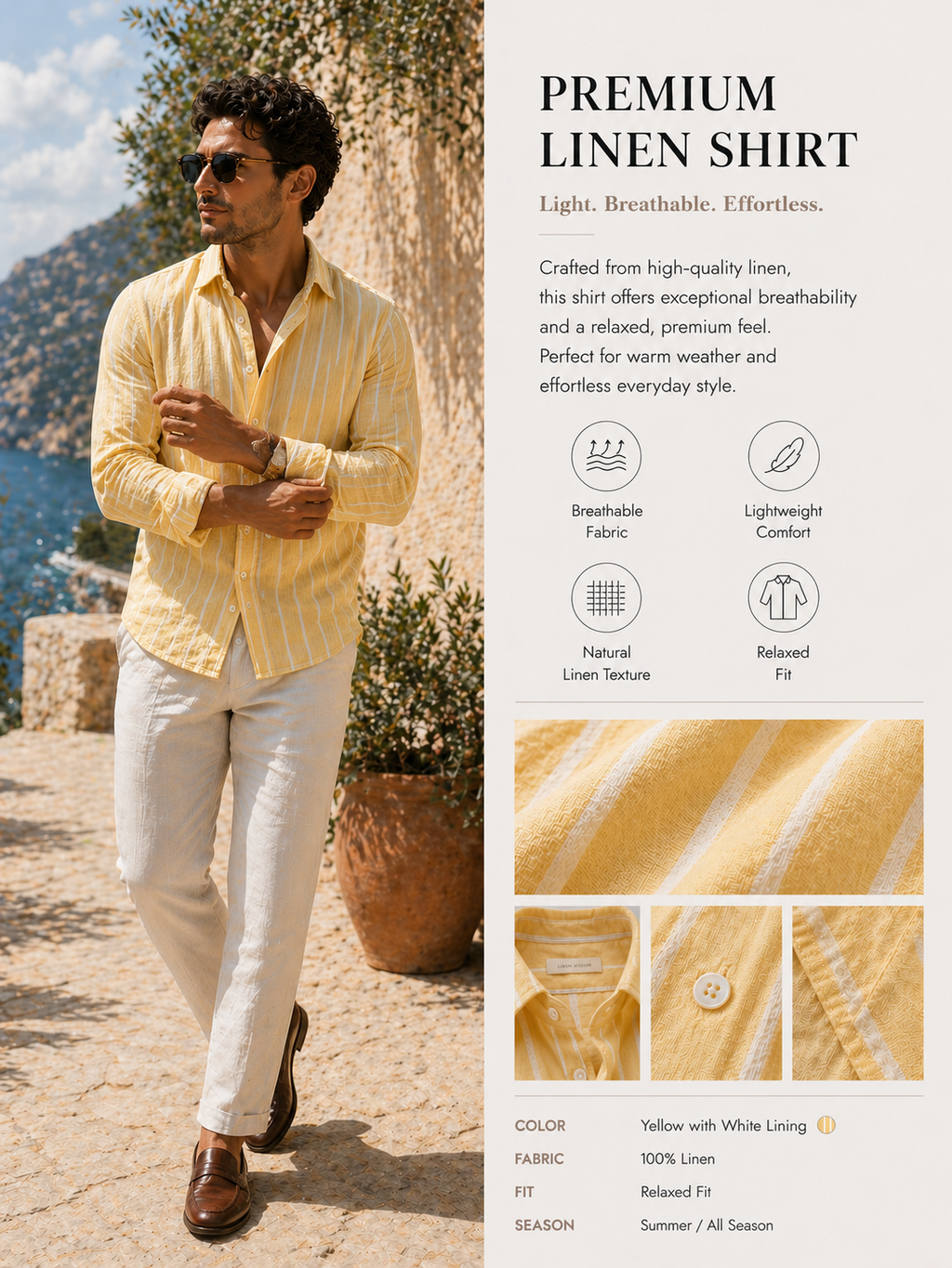 Sunline Linen Shirt