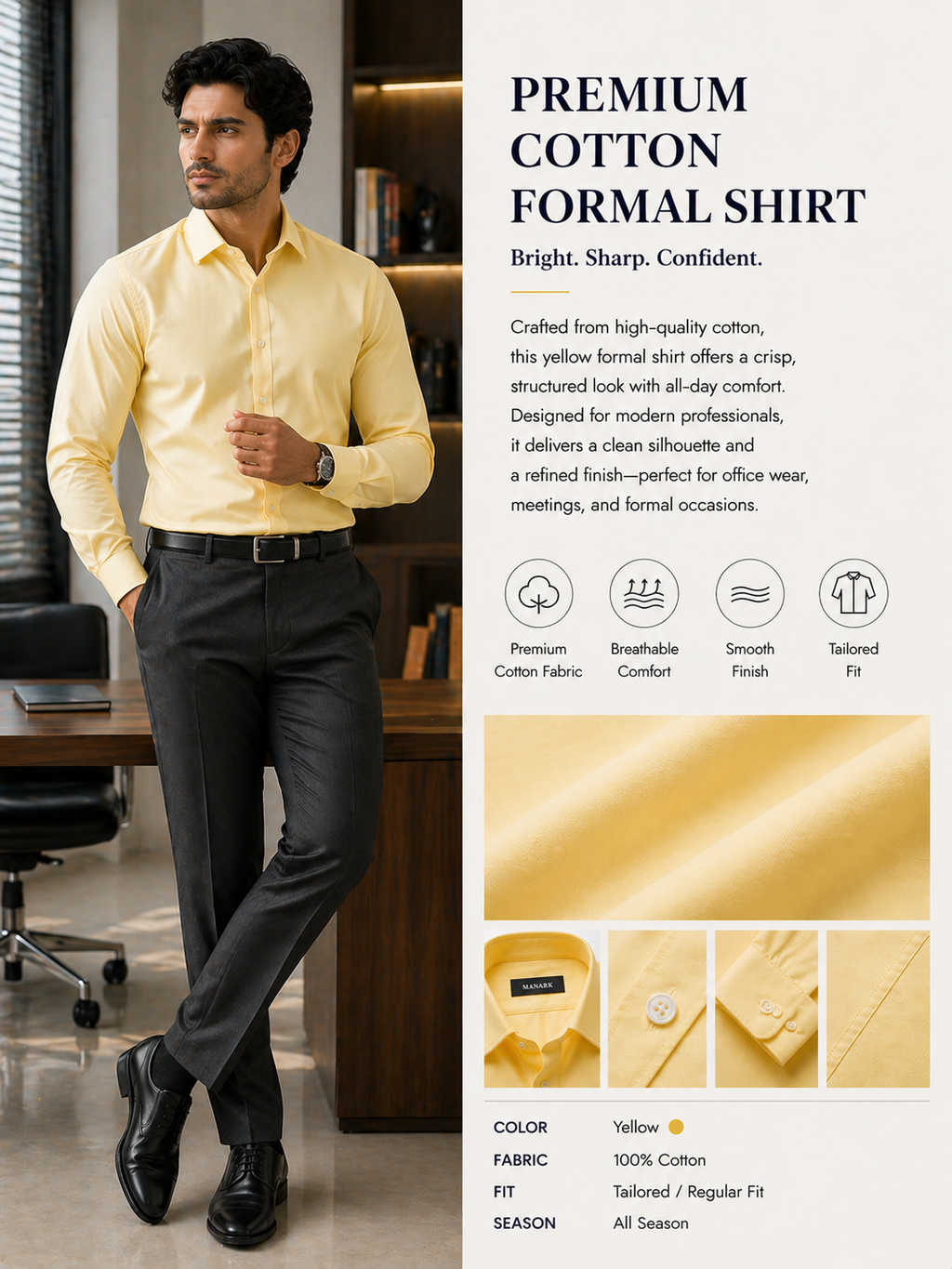 Sunlight Yellow Shirt