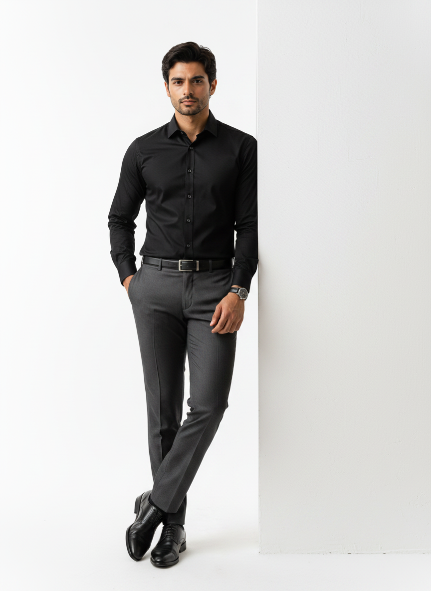 Black Shirt