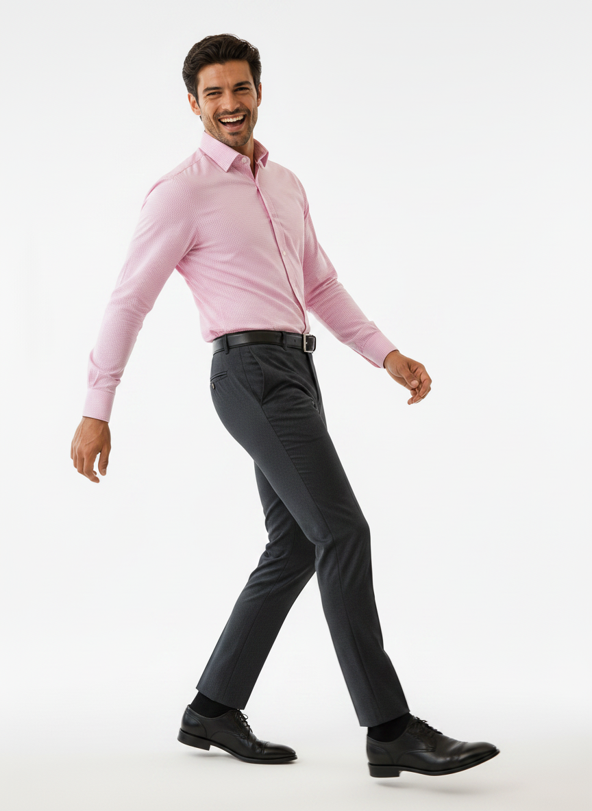 Pink Checks Shirt